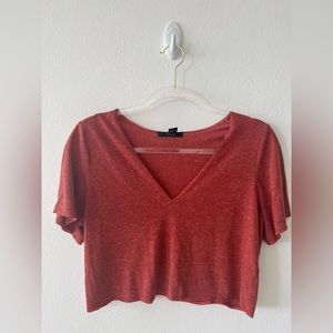 Forever 21 Loose-Fit Crop Top